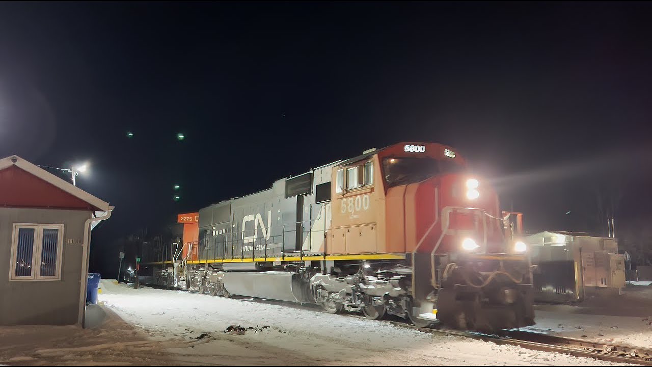 CN 563 avec CN 5800 & Chasing/Qc 3 février 2026