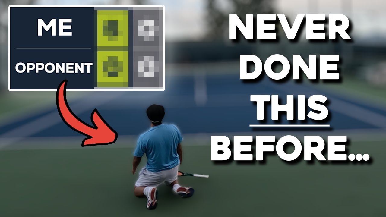 The RAREST Tennis Moment I've Ever Had - You Won't Believe What Happens!
