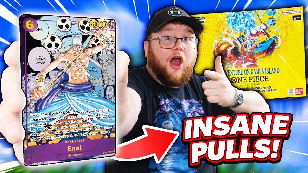 Раннее открытие бустерного бокса OP 15 (One Piece TCG: Adventure on Kami's Island)