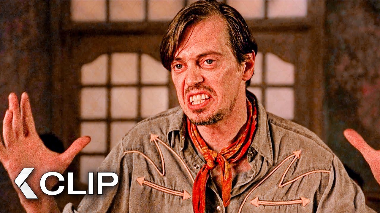 Steve Buscemi Enters Bar and Warns Everyone about Death - DESPERADO Clip