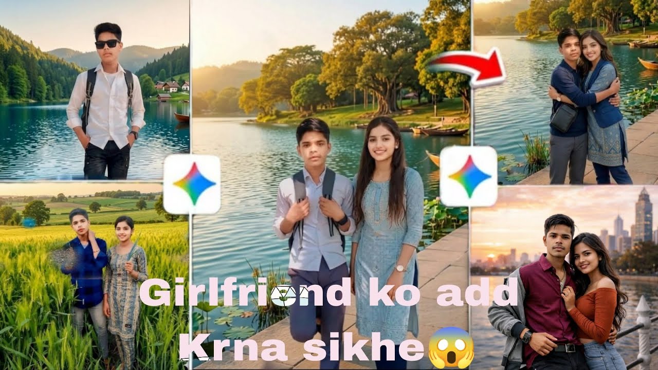 Girlfriend #Ko Add Kare# Sirf 1Click# Me Gimini# App And #Chatgpt# Se 
