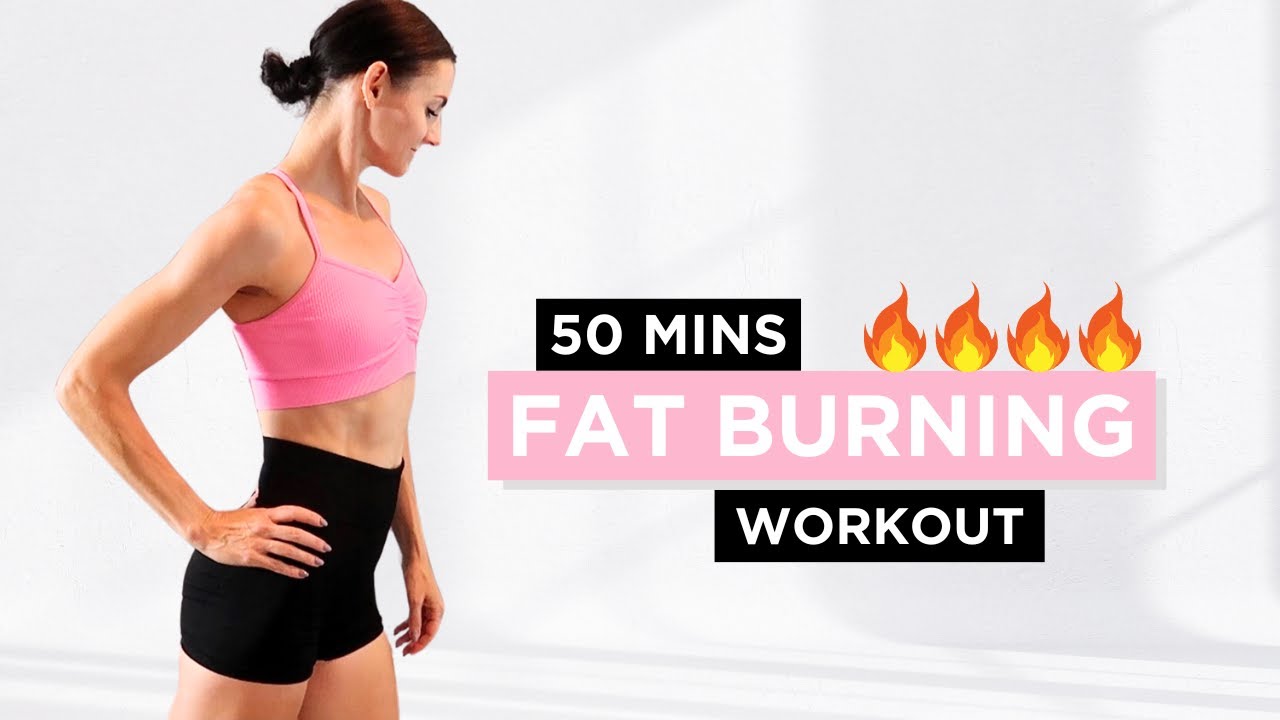50 Min Fat Burning HIIT Workout | Burn Calories (Full Body, At Home)