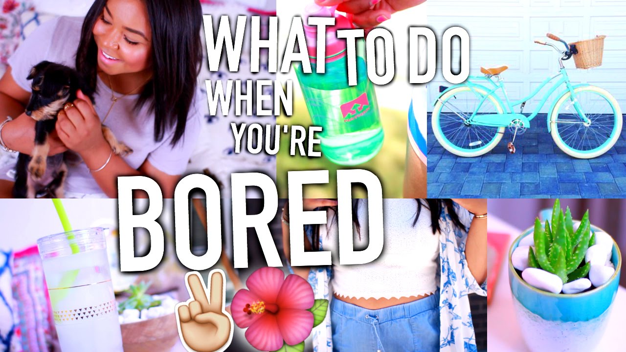 What To Do When You're BORED in Summer + DIY Ideas you NEED to try!