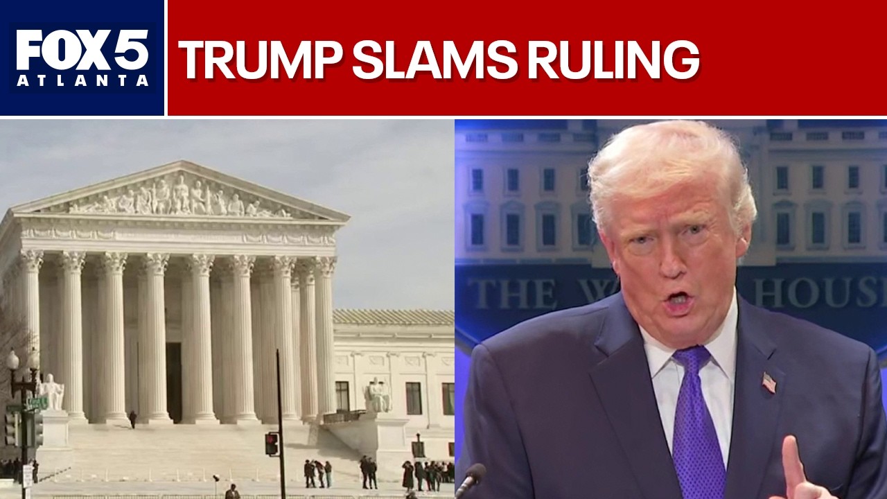 SCOTUS blocks tariffs; Trump slams 