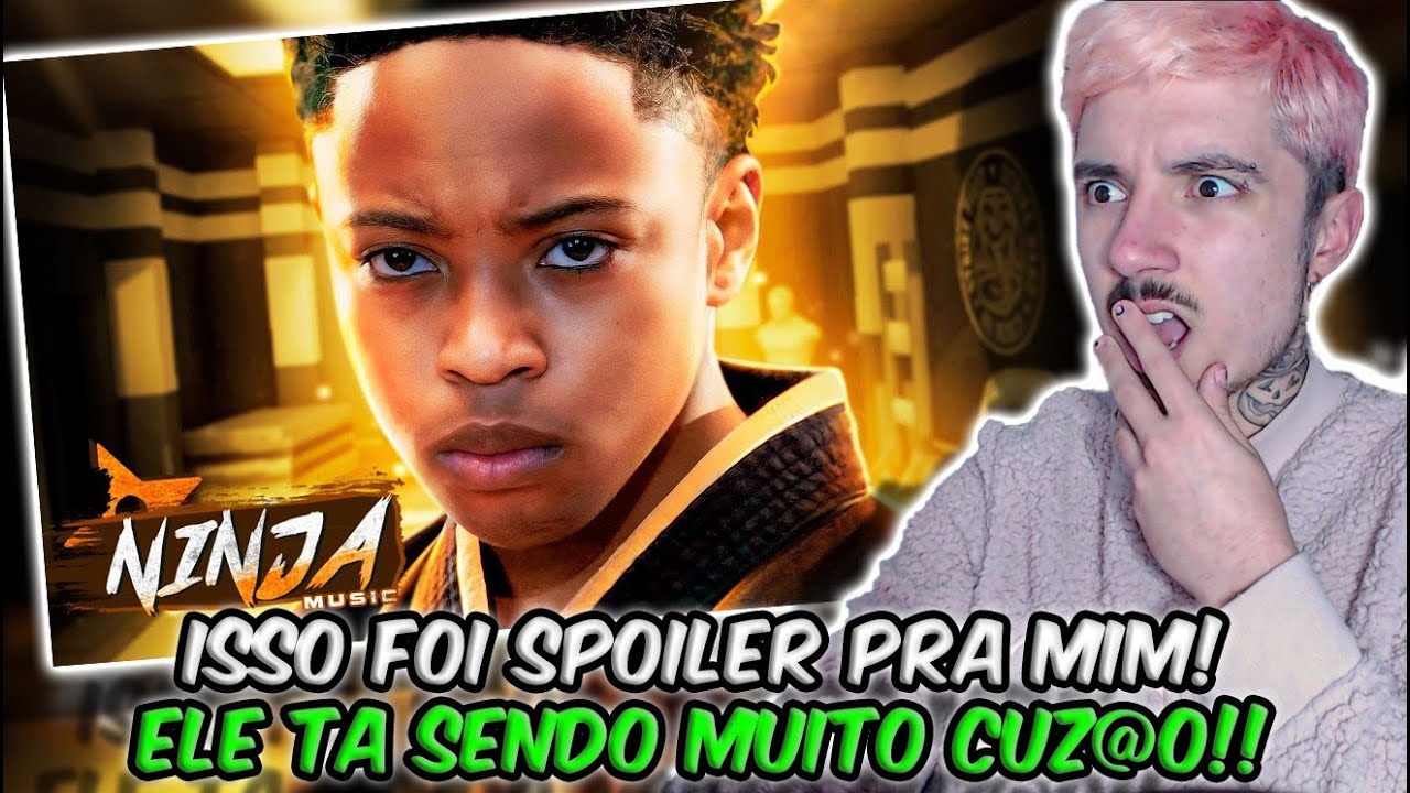 (SPOILER !) REAGINDO ao O Novo Líder | Kenny (Cobra Kai) | Ninja | REACT // NaiReact