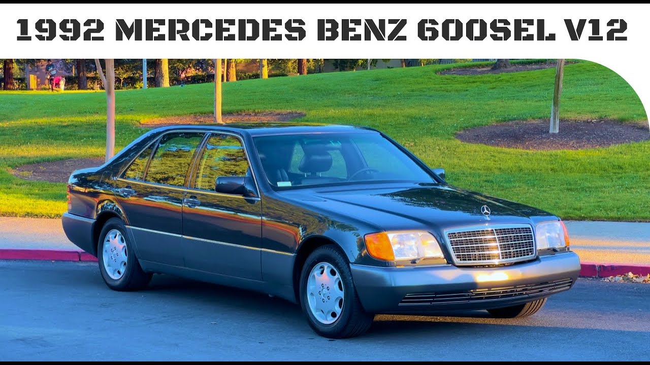 1992 MERCEDES BENZ 600SEL V12