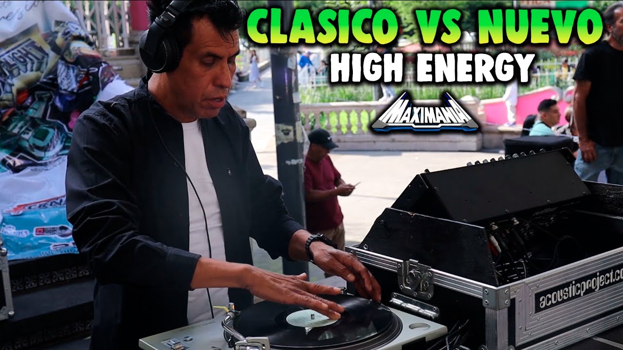 MIGUEL MAXIMANIA TOCANDO EN TORNAMESAS EN CDMX HIGH ENERGY (LO CLASICO VS LO NUEVO).