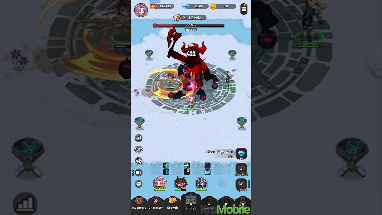 MU: Pocket Knights - Gameplay (Android, IOS)