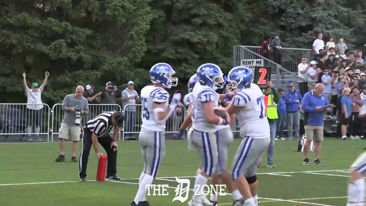 Gibraltar Carlson 2026 QB Trent Ison highlights vs. Notre Dame Prep