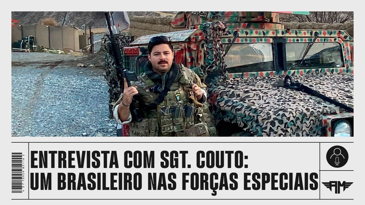 🔴ENTREVISTA COM SGT. COUTO, UM BRASILEIRO NAS FORÇAS ESPECIAIS DOS EUA