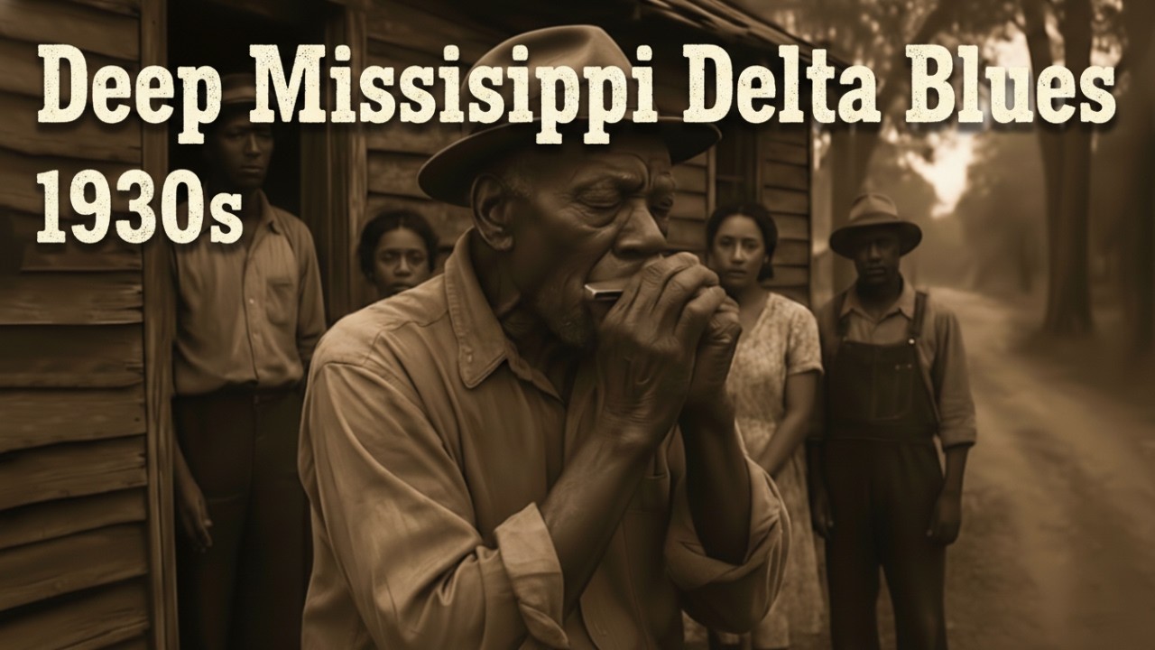 Dust, Wood & Silence | 1930s Mississippi Delta Blues Guitar & Harmonica