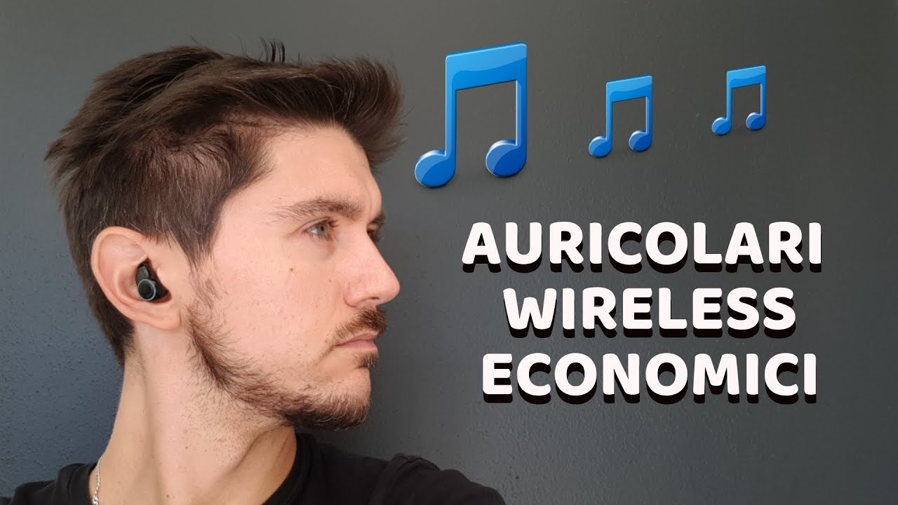 Recensione auricolari wireless economici HOLYHIGH (tipo Airpods)