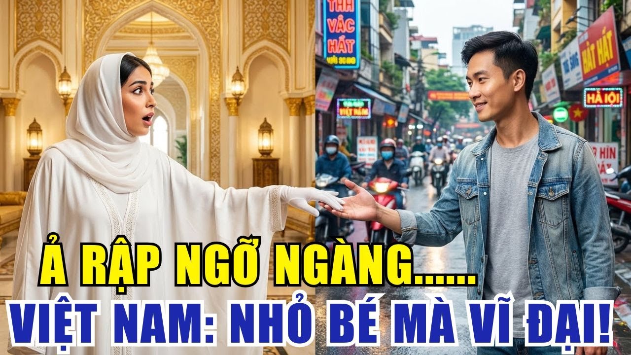 Chấn Động: Công Chúa Dầu Mỏ ả Rập Bỏ Ngai Vàng Theo Chàng Sinh Viên Việt!