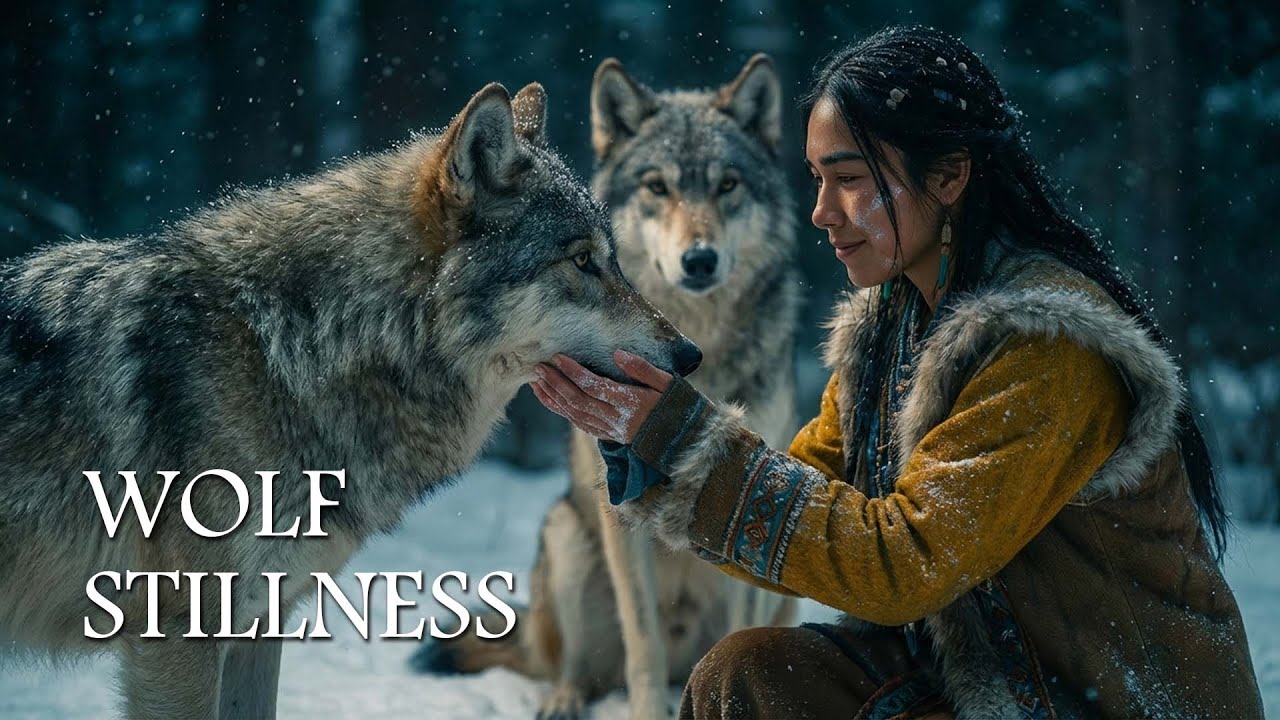 Wolf Stillness | Native Flute Ambience - Calm Mind, Positive Energy, Rest