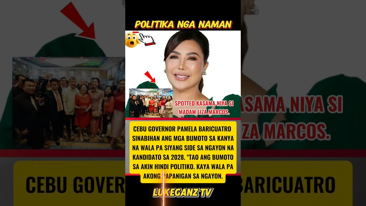 CEBU GOVERNOR PAMELA BARICUATRO, BUMALIMBING NARIN? 😂 #politics#drama#highlights#viral#today#omg