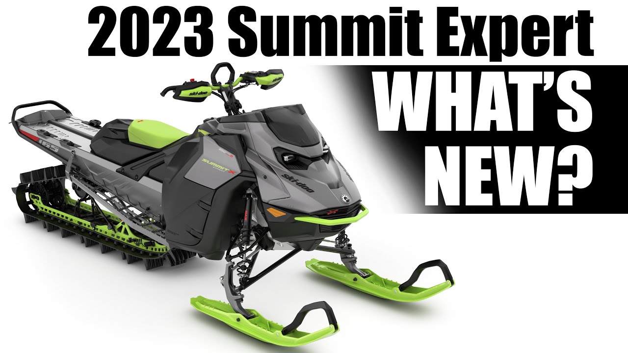 What’s New on the 2023 Ski-Doo Summit Expert Turbo R - the SNOWEST show
