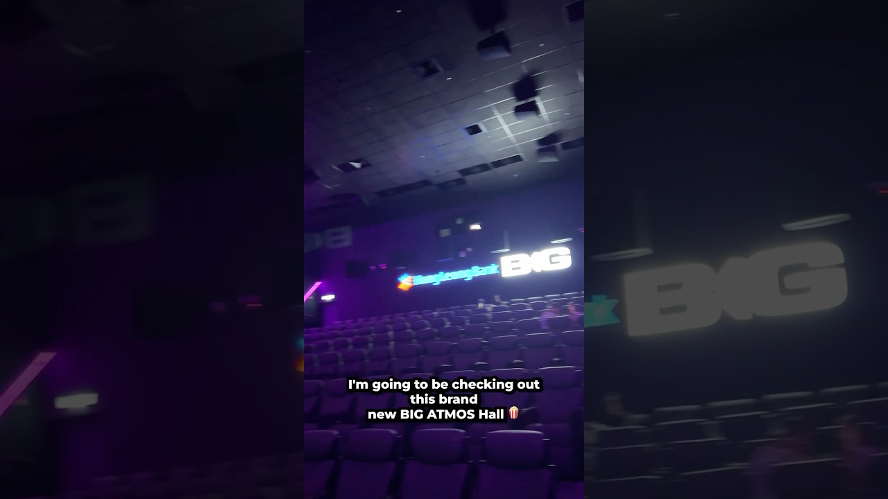 Just checked out the brand new BIG HALL at GSC 1 Utama 🎥🍿