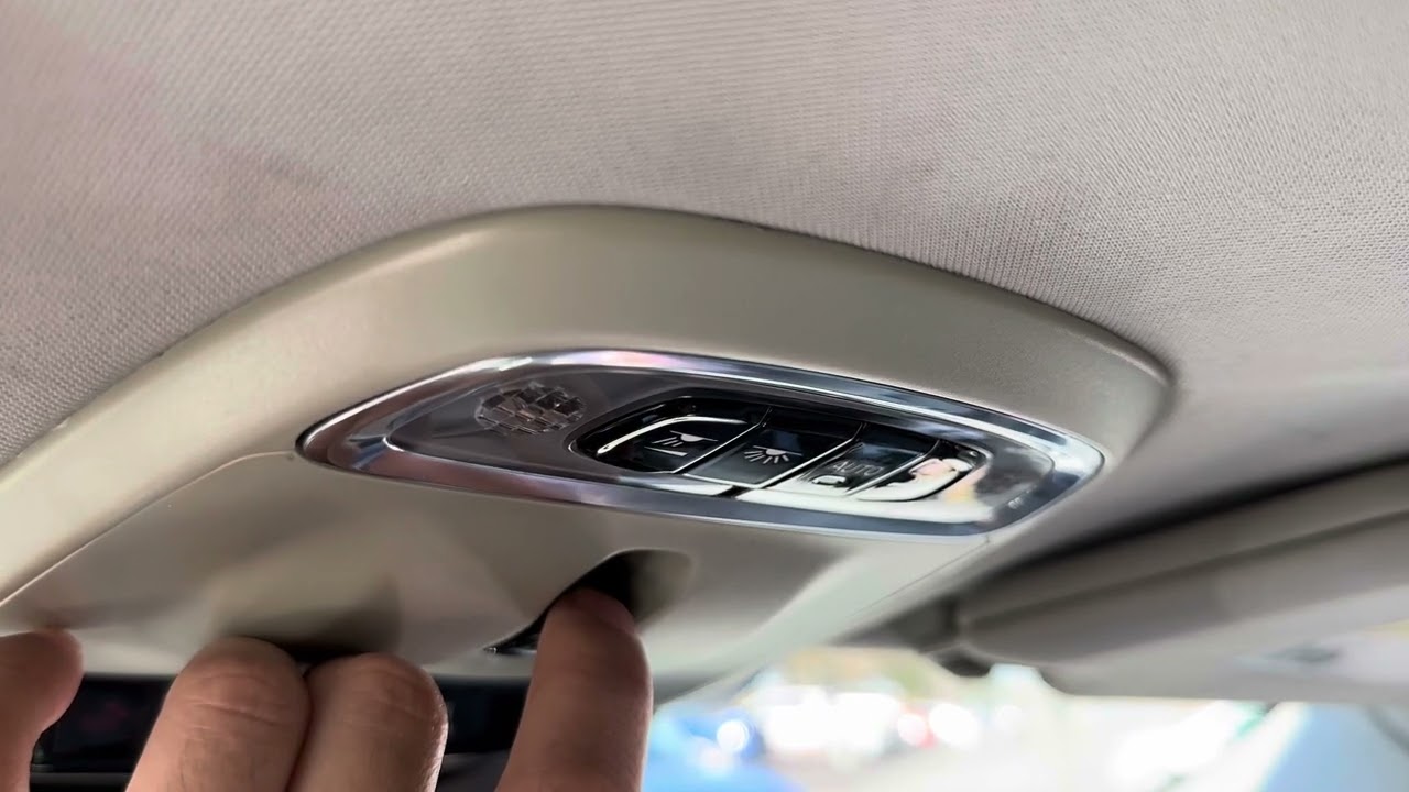 Volvo XC90 moonroof sunroof not opening issue fix
