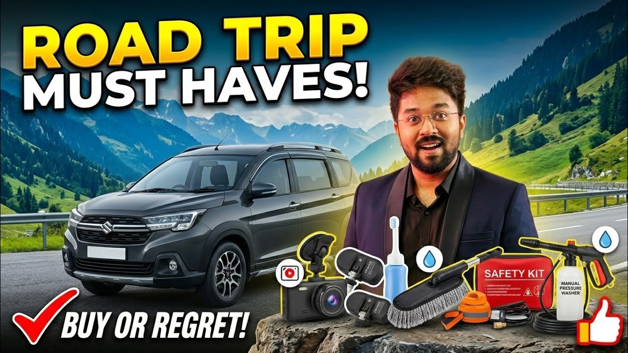 Ultimate Road Trip Essentials: Best Accessories for Long Car Journeys || Shreyash Sharma