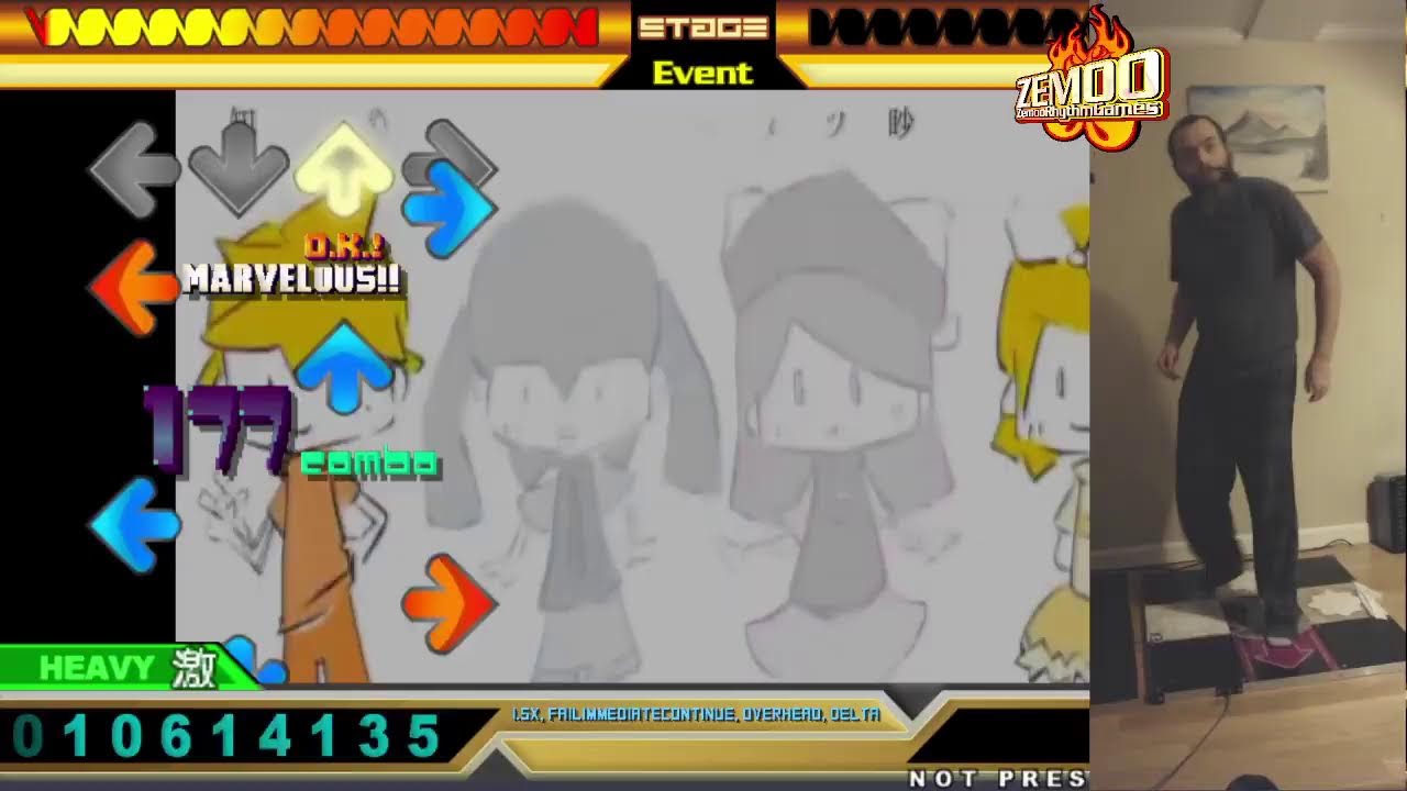 1213th Daily Dance Ritual: Getting back into shape with DDR / Stepmania