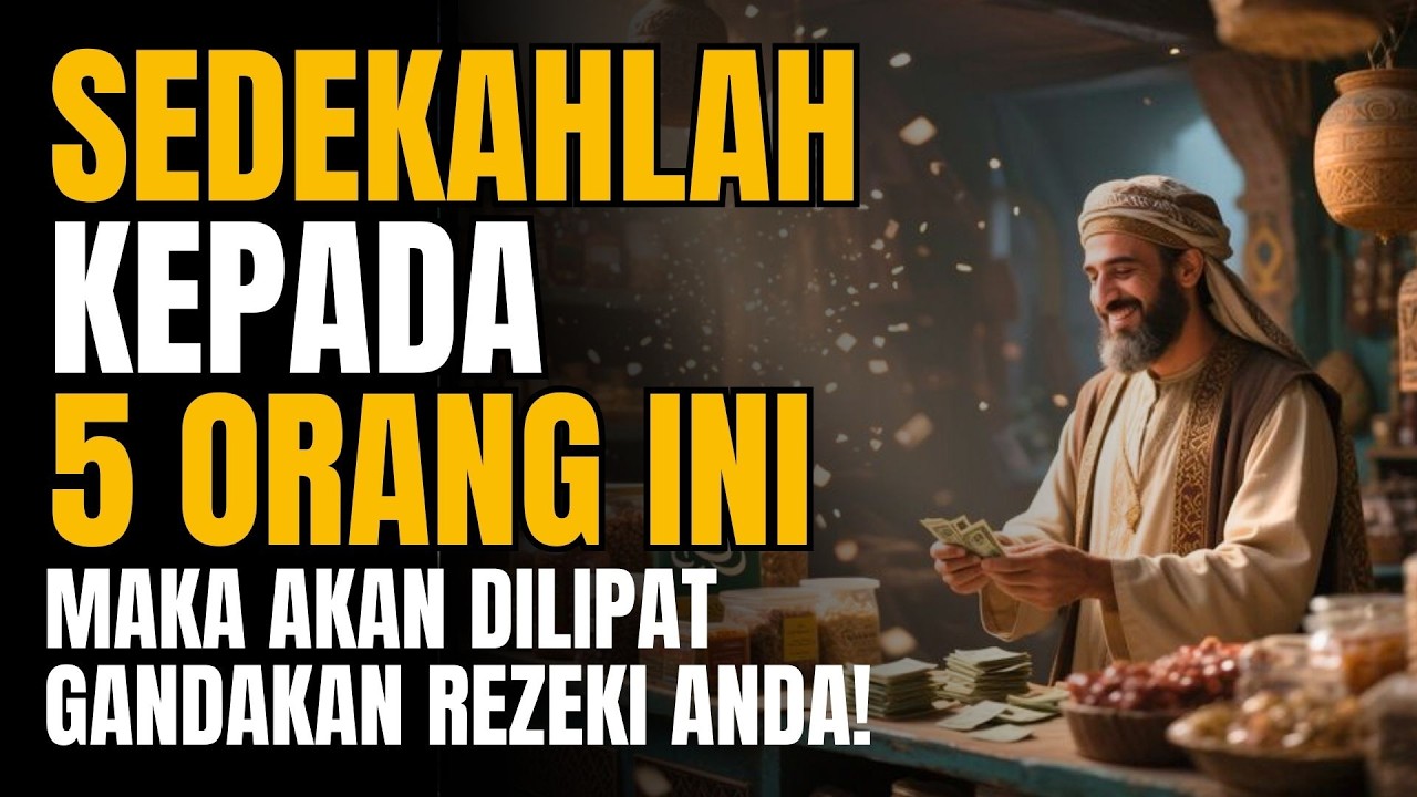 SEDEKAHLAH KEPADA 5 ORANG INI, MAKA AKAN DILIPAT GANDAKAN REZEKI ANDA | Suara Hikmah 