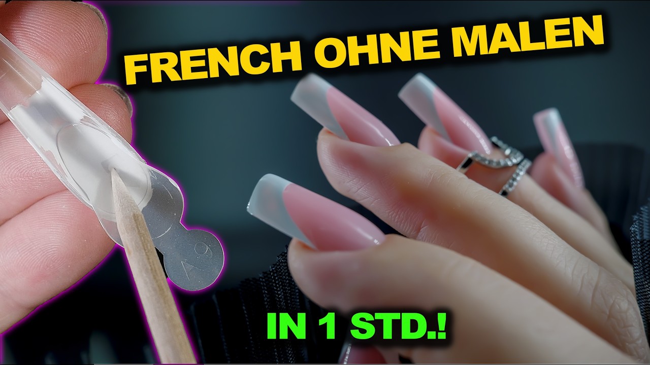 Jeder kann das! 🔥 Dual Forms + MOLDS für French 😱Ready-to-wear Nägel 💎 | French-Maniküre Tutorial