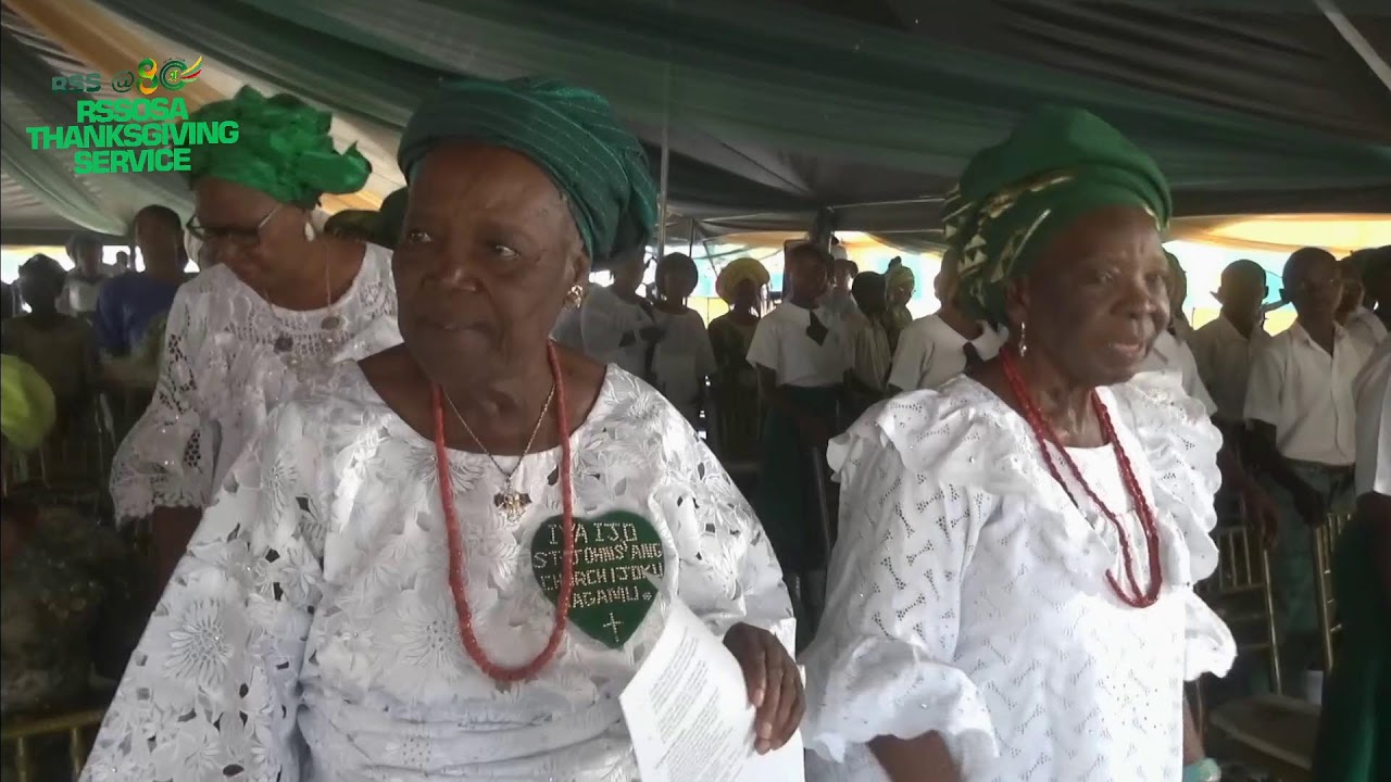 RSS AT 80TH ANNIVERSARY FOUNDER'S DAY - RSSOSA THANKSGIVING SERVICE