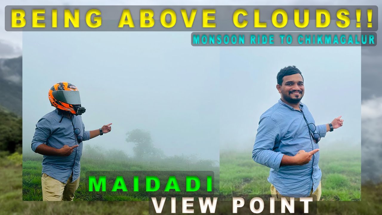 MAIDADI VIEW POINT- FEELING OF BEING ABOVE CLOUDS || KALASA || EP-01