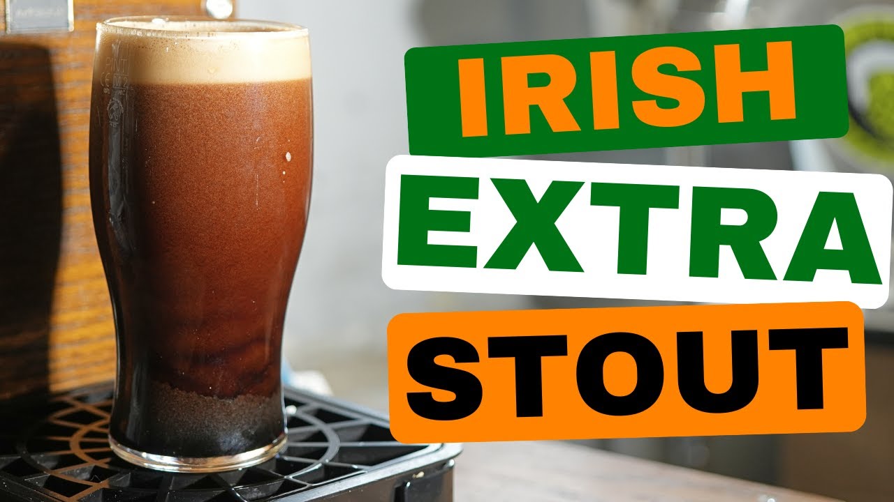 How to Brew An IRISH EXTRA STOUT (And Serving it on a BEER ENGINE)