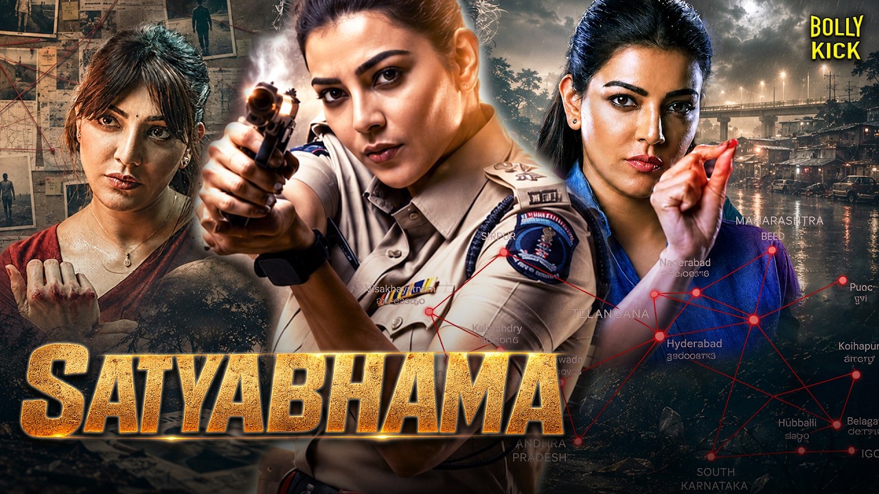 Satyabhama Movie | Hindi Dubbed Movies 2026 | Kajal Aggarwal, Prakash Raj | Hindi Full Movie