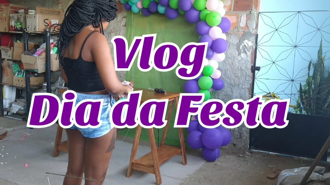 Preparativos festa a princesa e o sapo _Vlog _Dia da festa #Gfaz20