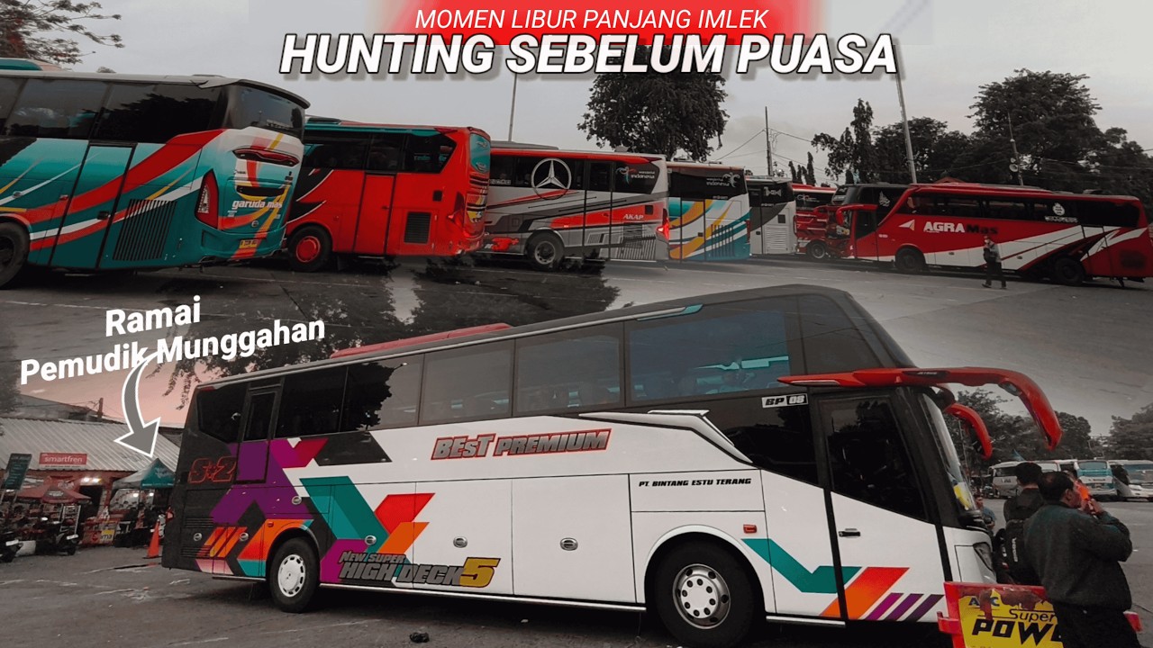 RAMAI PEMUDIK!!!! Hunting Momen Libur Panjang Imlek Dan Munggahan Puasa 2026