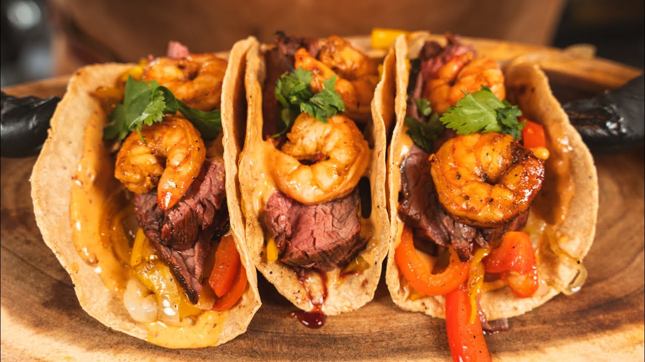 Hoe maak ik Surf & Turf Fajitas op de Kamado BBQ? 🌮