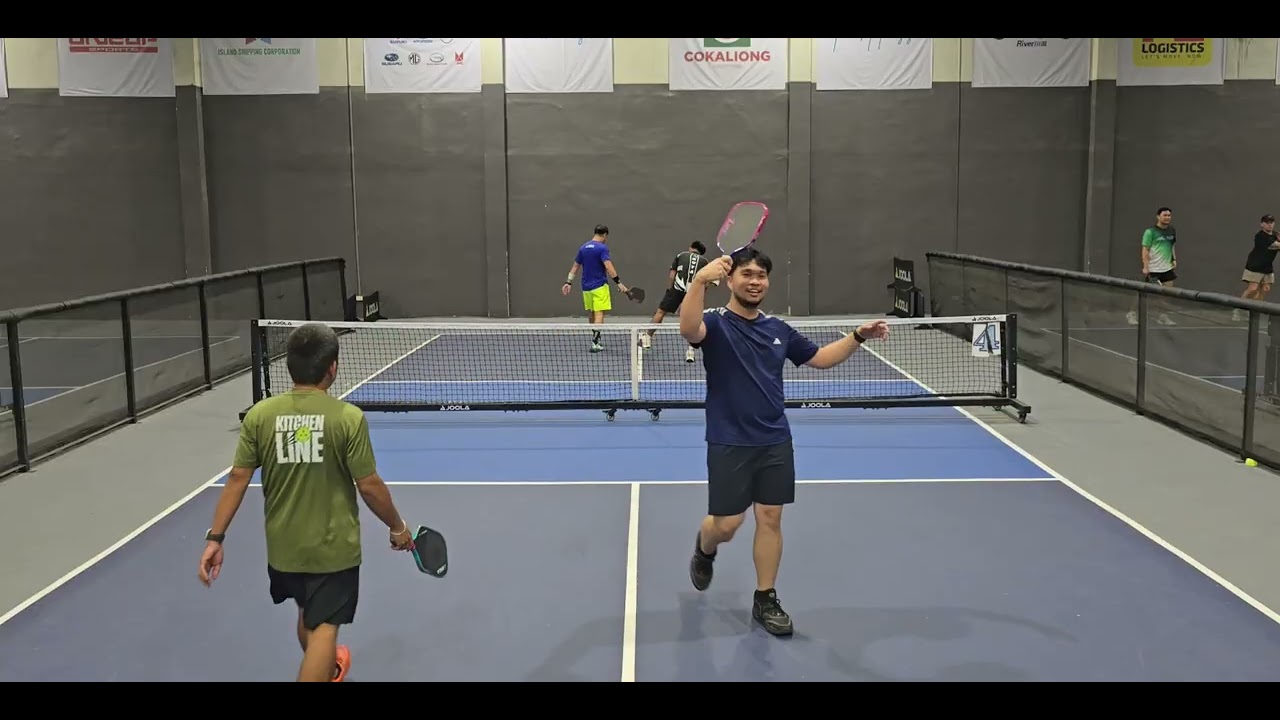 Level up DUPR 3.5+ Q/Emmanuel v Emman/Juntabs #pickleball 