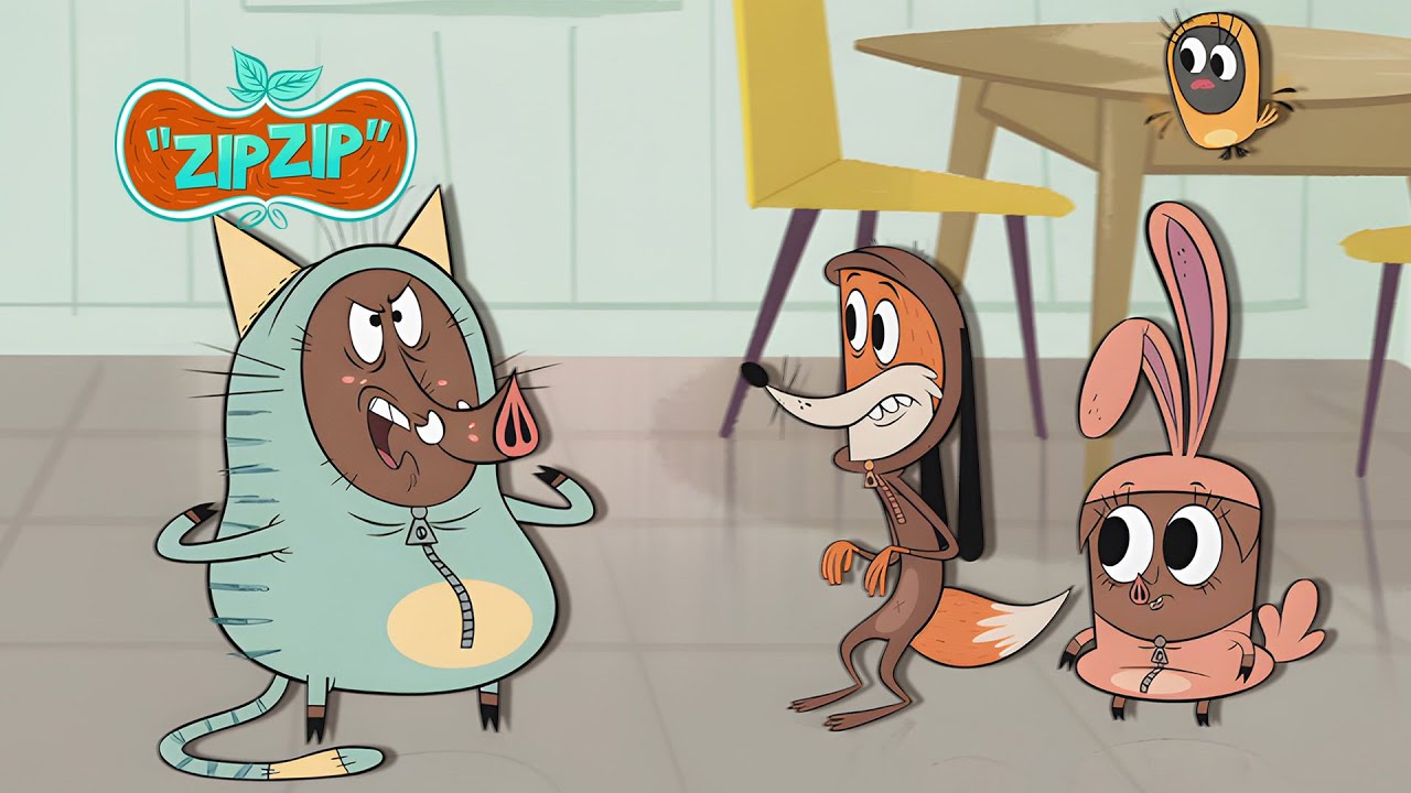 Meow or Never! | Zip Zip English | 3H | S2 | Funny and absurb show