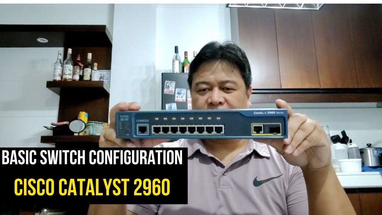 Vlog#72  Basic Switch Configuration | CISCO Catalyst 2960 | Reset Password
