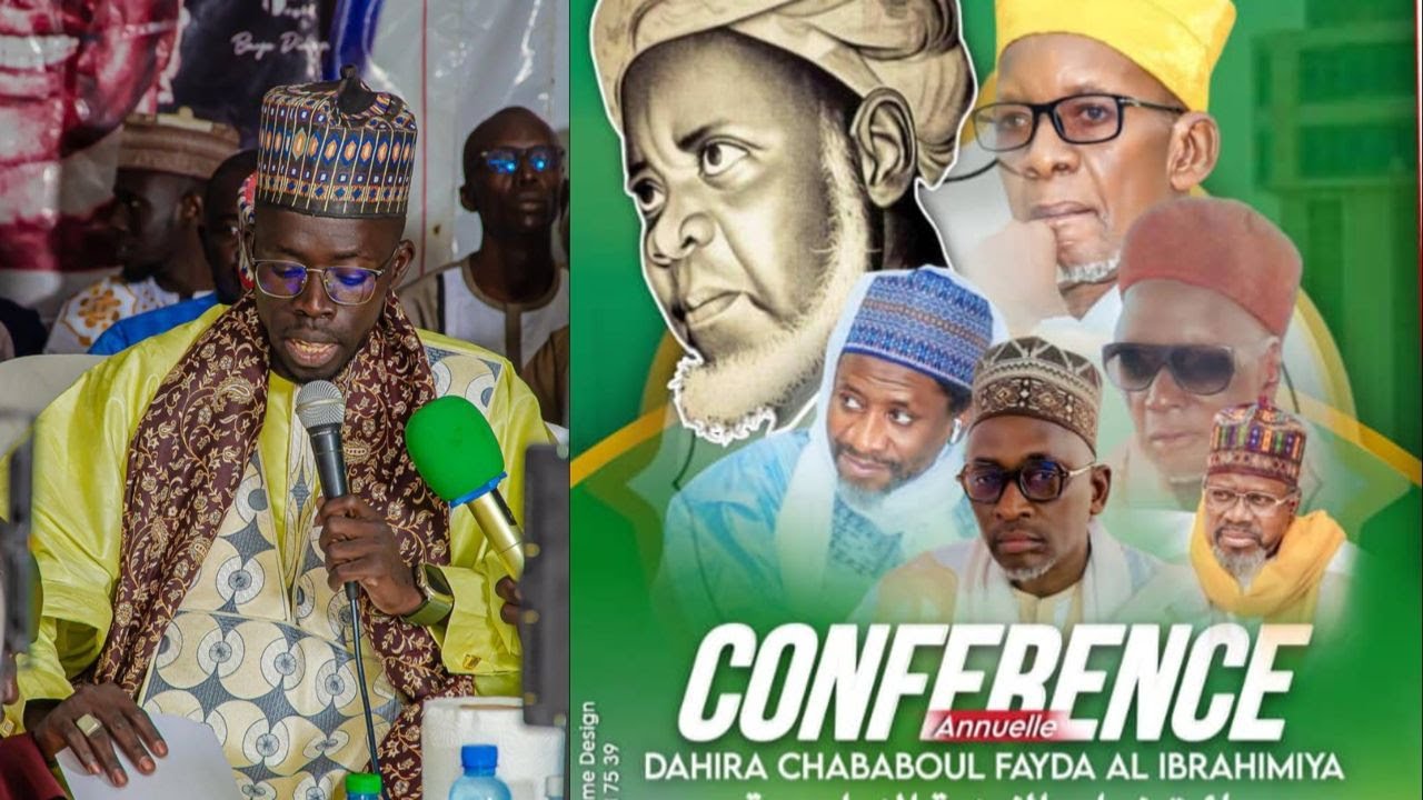 🛑[ DIRECT] ZIKR TAÏBA NIASSENE CONFERENCE ANNUELE DAHIRA CHABABOUL FAYDA IBRAHIMYA EDITION 2025