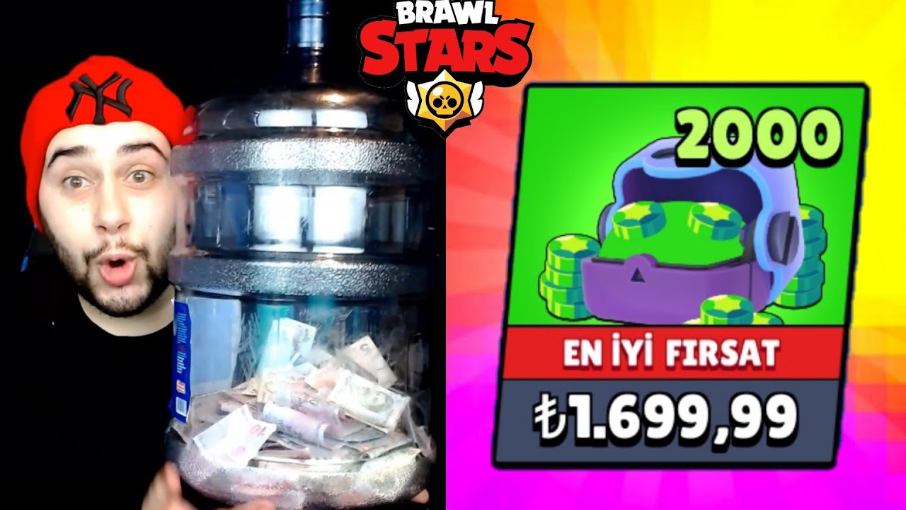 FAKİR HESABA 2000 ELMAS ALIRSAK NE OLUR? (6.Bölüm) - Brawl Stars