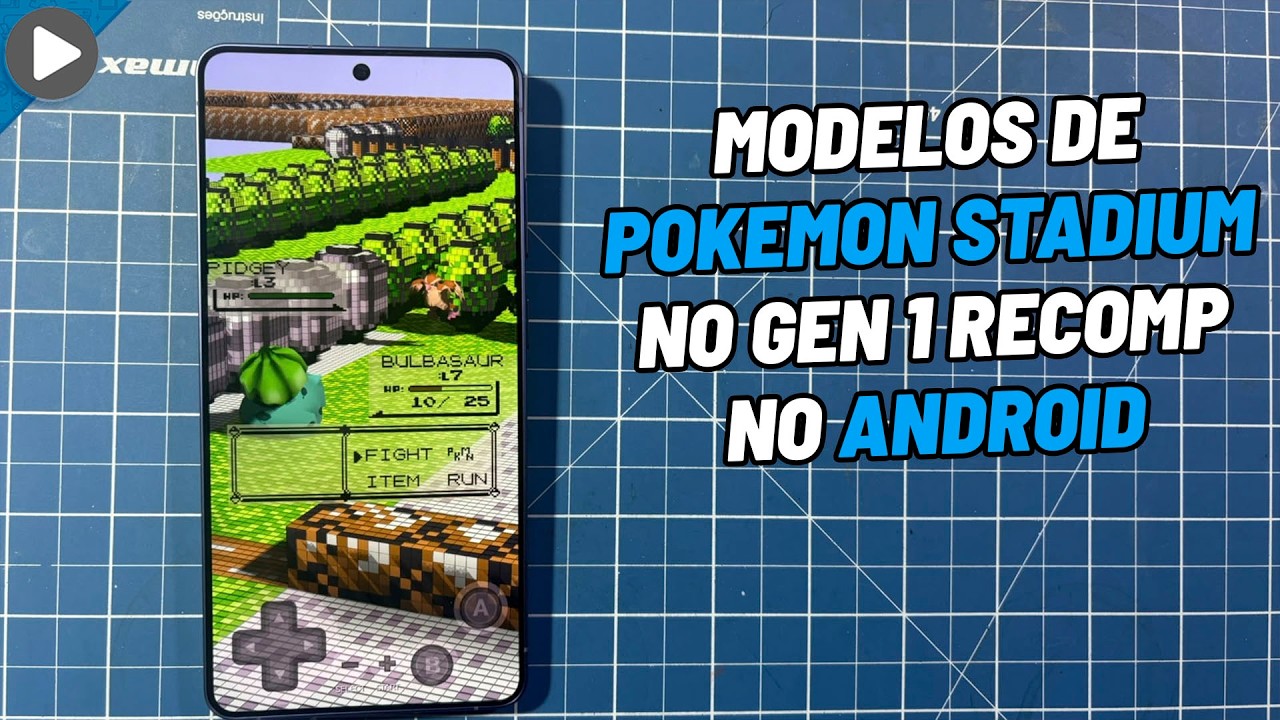 COMO COLOCAR OS MODELOS DE POK&Eacute;MON STADIUM NO GEN 1 RECOMP E DRAMATIC VOXEL SHAPE MOD NO ANDROID