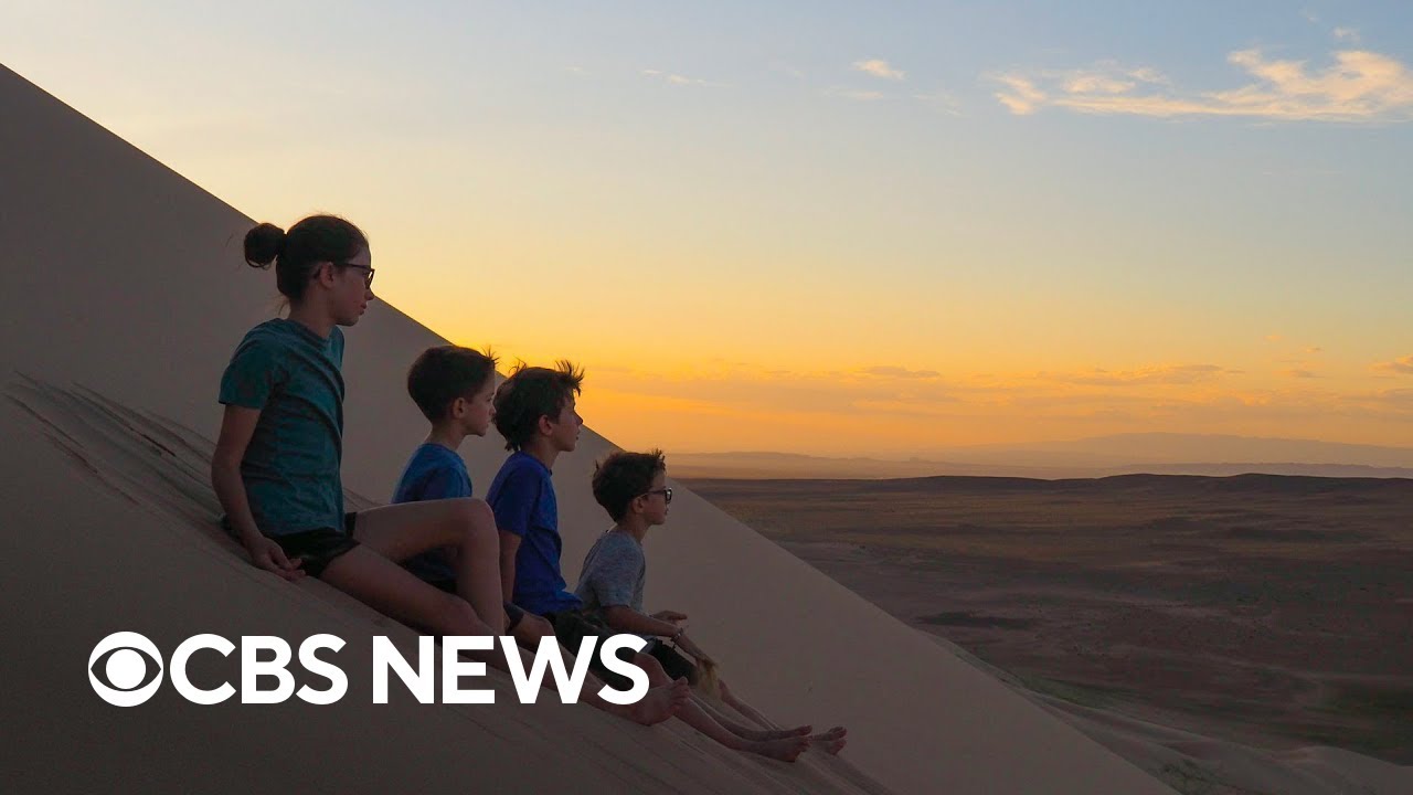 Mom taking kids around the world before they lose their vision to a disease