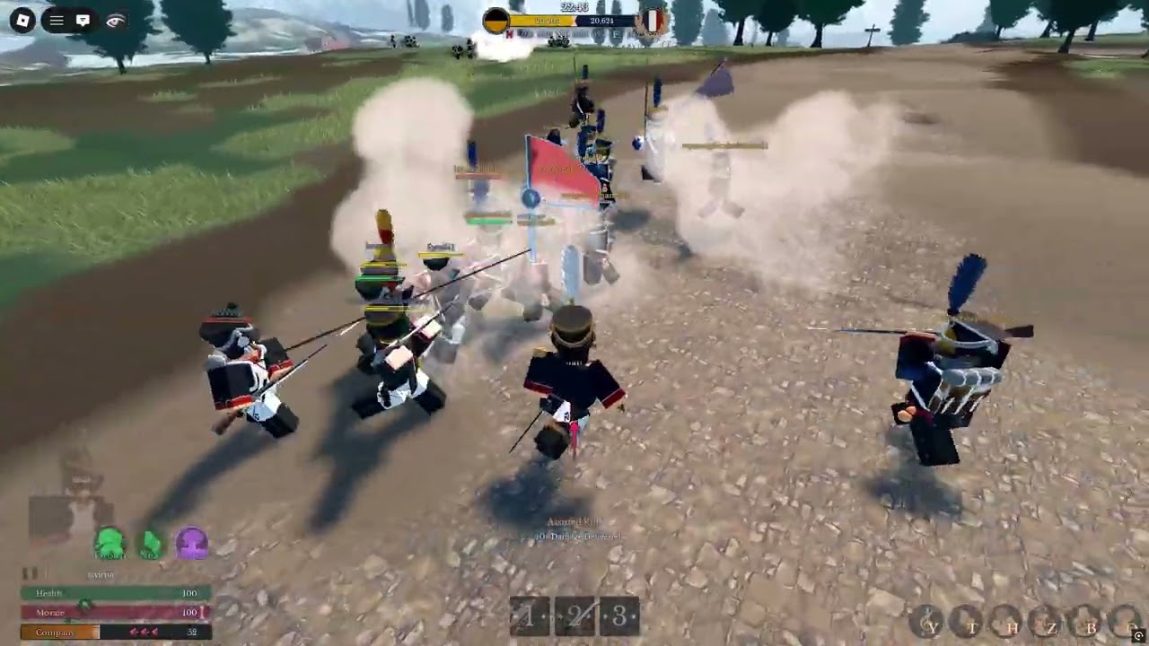 Roblox Napoleonic Wars | SUNDAY BATTLE [18e fus]
