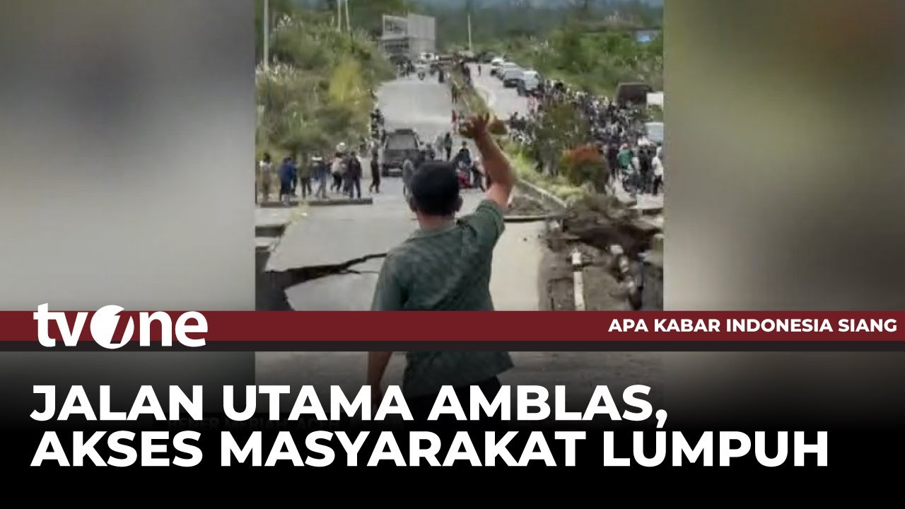 Jalan di Aceh Ambles usai Upaya Pembuatan Parit Gagal | AKIS tvOne