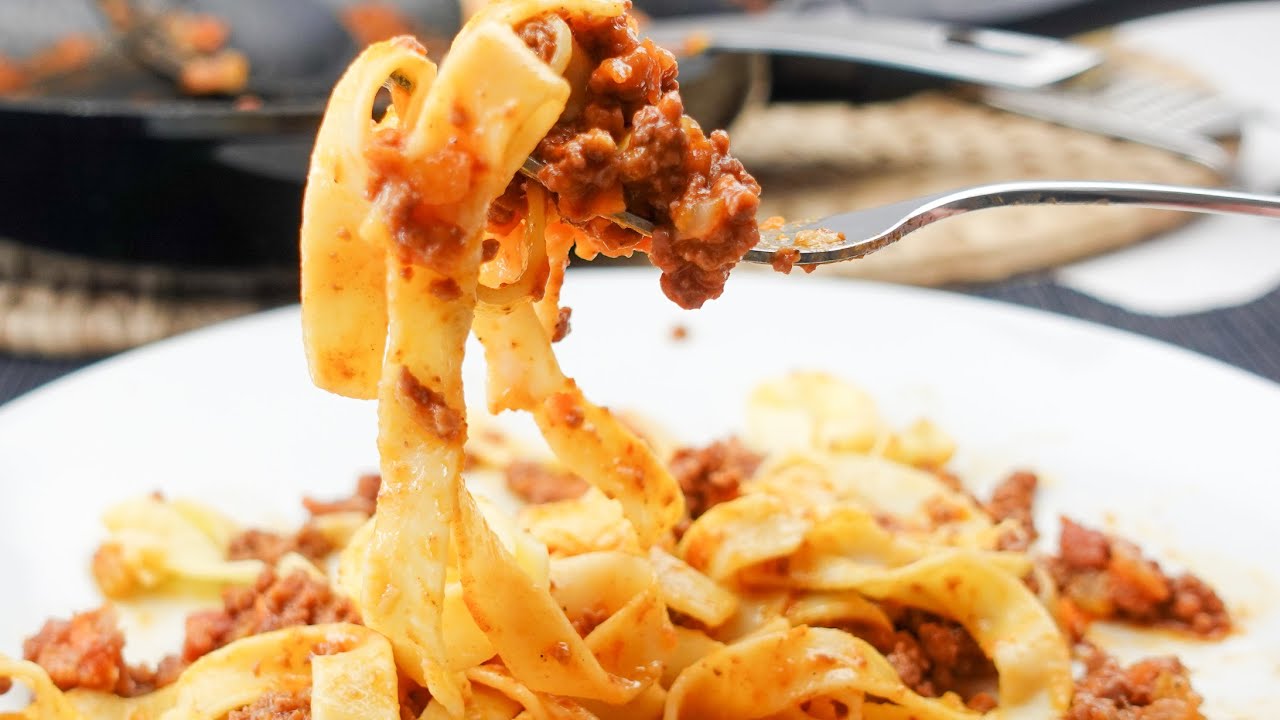 Massa à Bolonhesa | Receita original Italiana