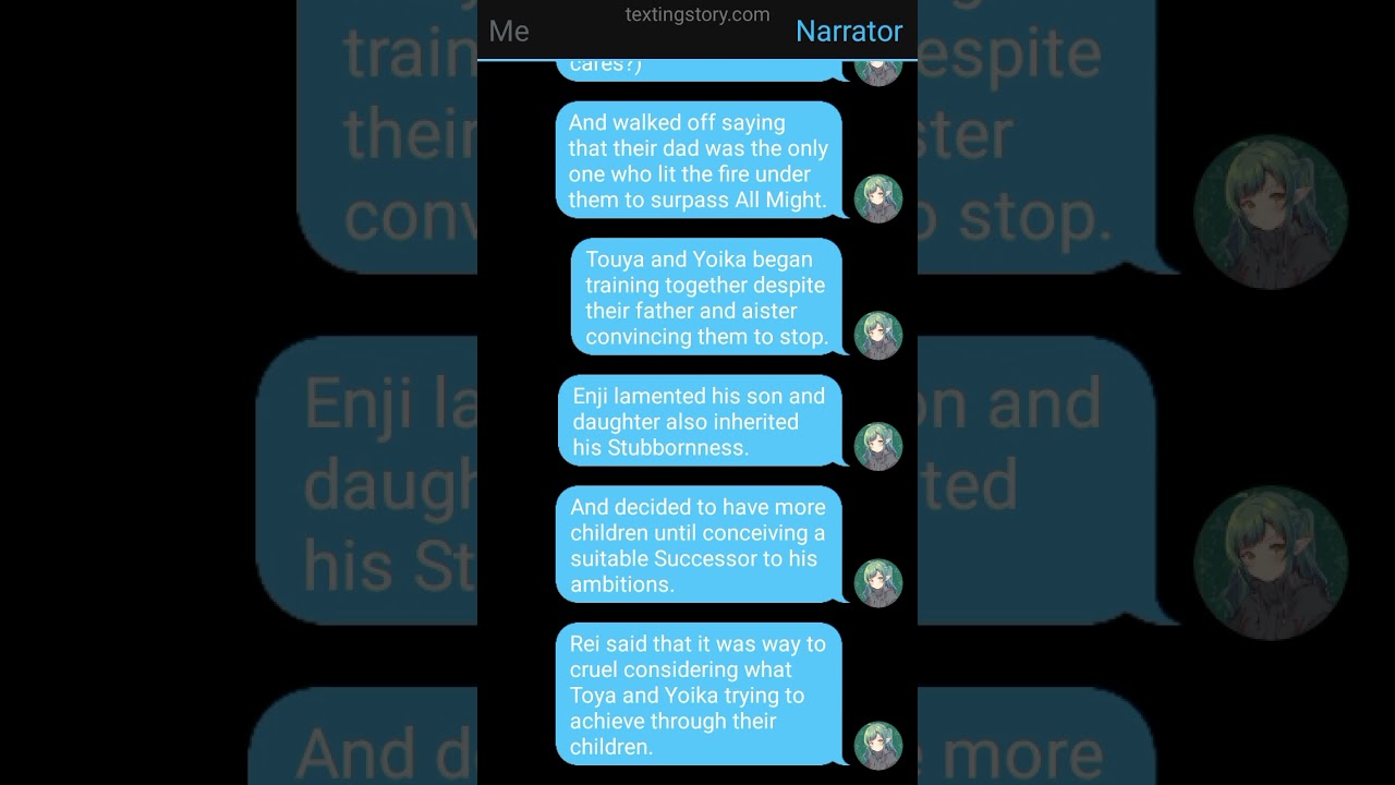 Fem Todoroki Deku - MHA Au Texting Story - Part 1