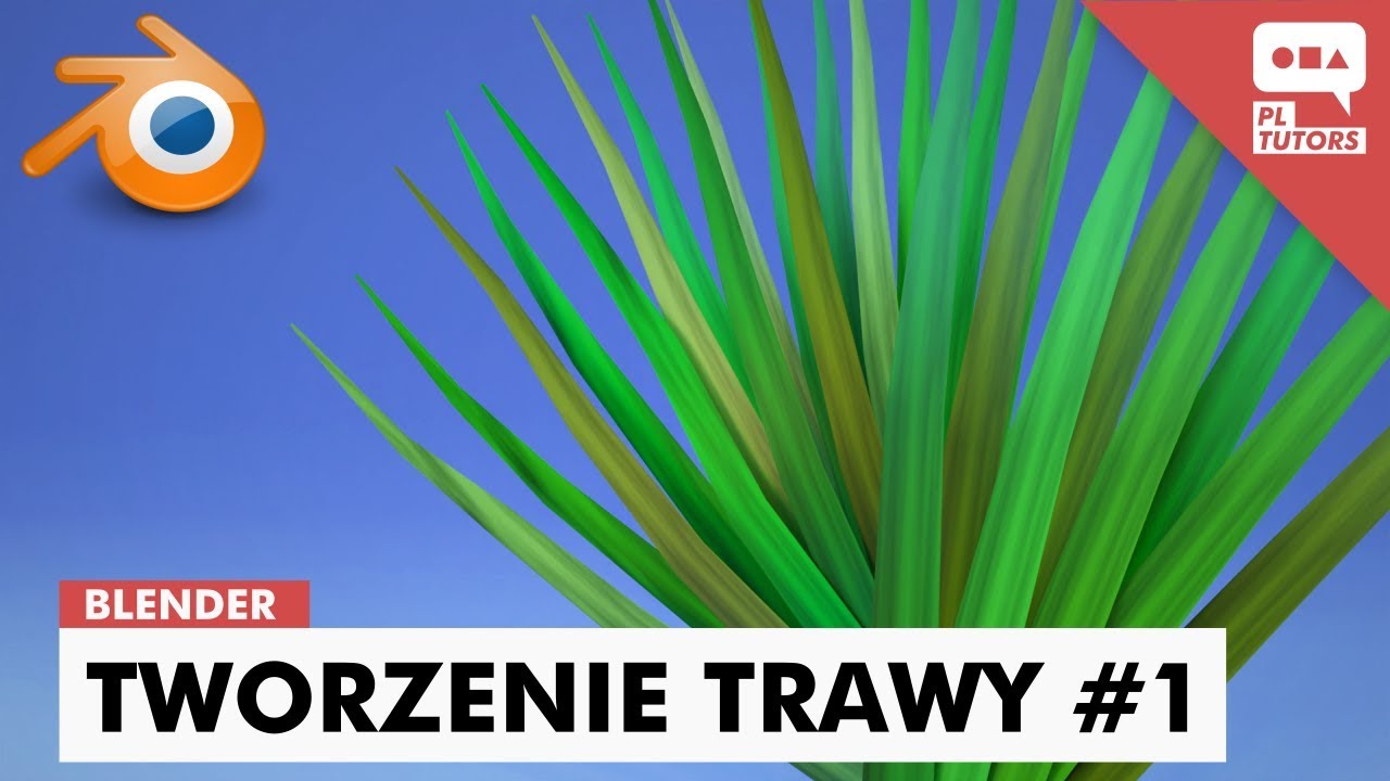 Tworzenie trawy - Blender 2.8