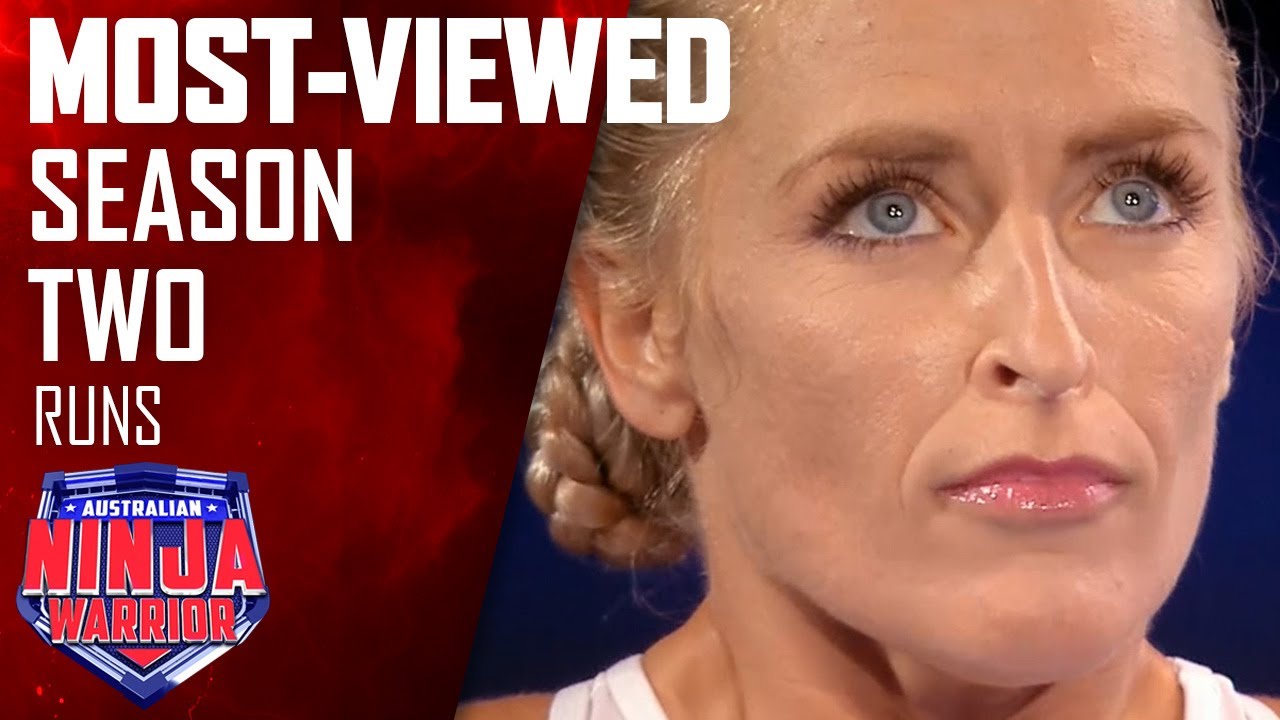 Top 3 most-viewed runs from Season 2 | Australian Ninja Warrior