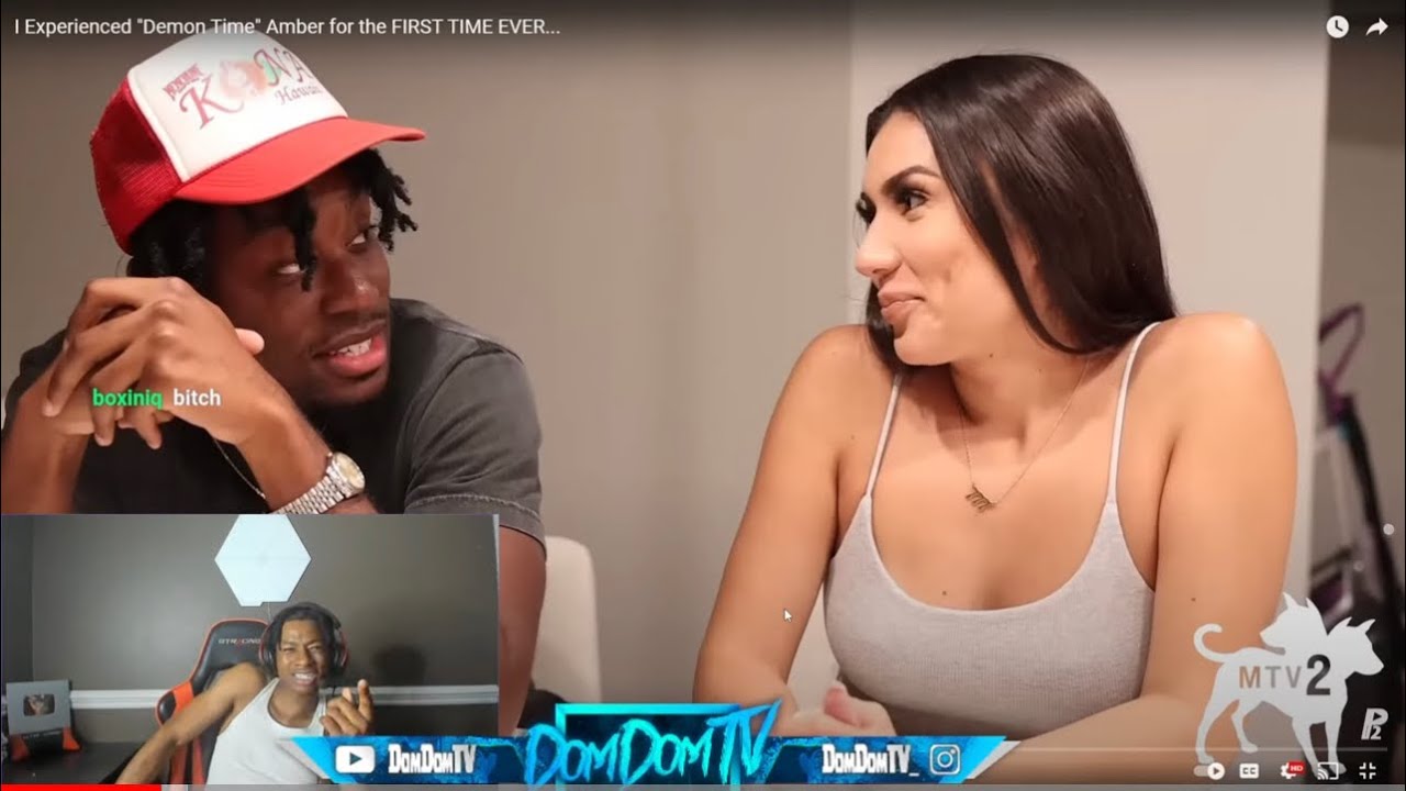 DomDomTV Reacts To P2 asking AMBER to SET Him UP!?! - P2 Down BAD!! (LIVE)