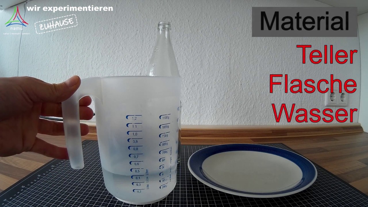 wir experimentieren ZUHAUSE   Folge 1   Das Geheimnis der magischen Flasche