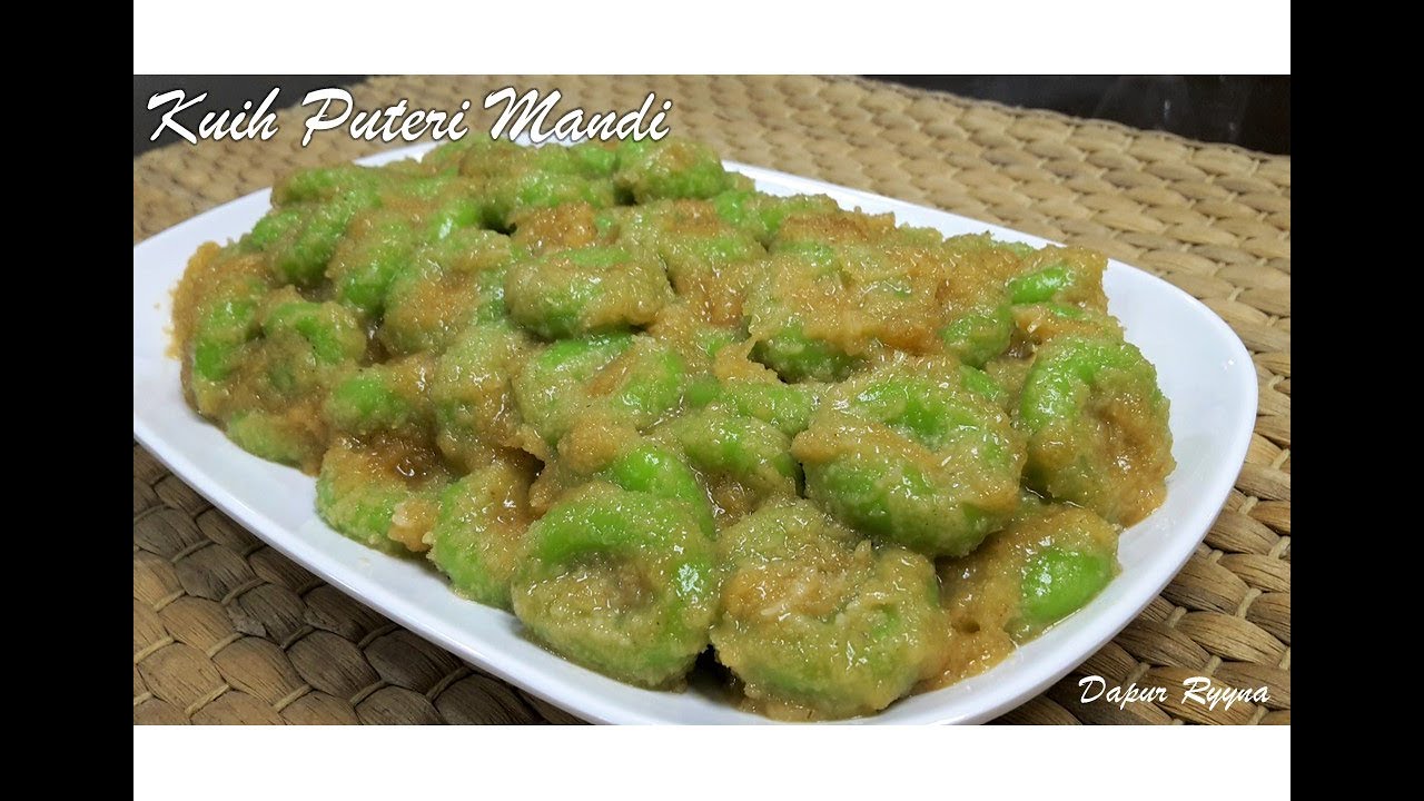 Resepi Kuih Puteri Mandi - sedap & mudah disediakan