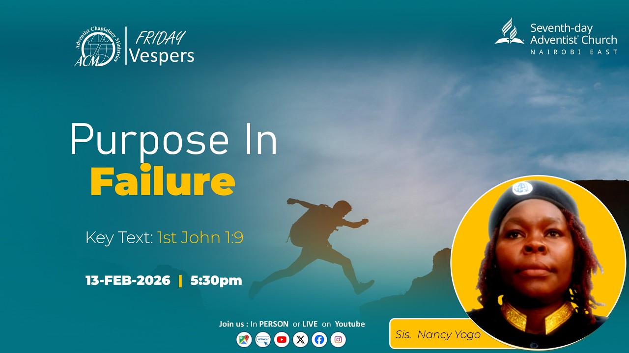 Purpose In Failure -Sis. Nancy Yogo| Feb 13, 2026